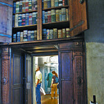 Bookcase door, Prague Castle